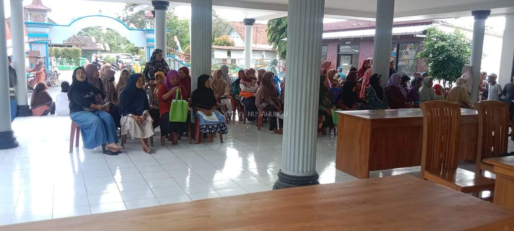 Penyaluran Bantuan Pangan Alokasi Bulan Juni&Juli Tahun 2025 Desa Nusawungu