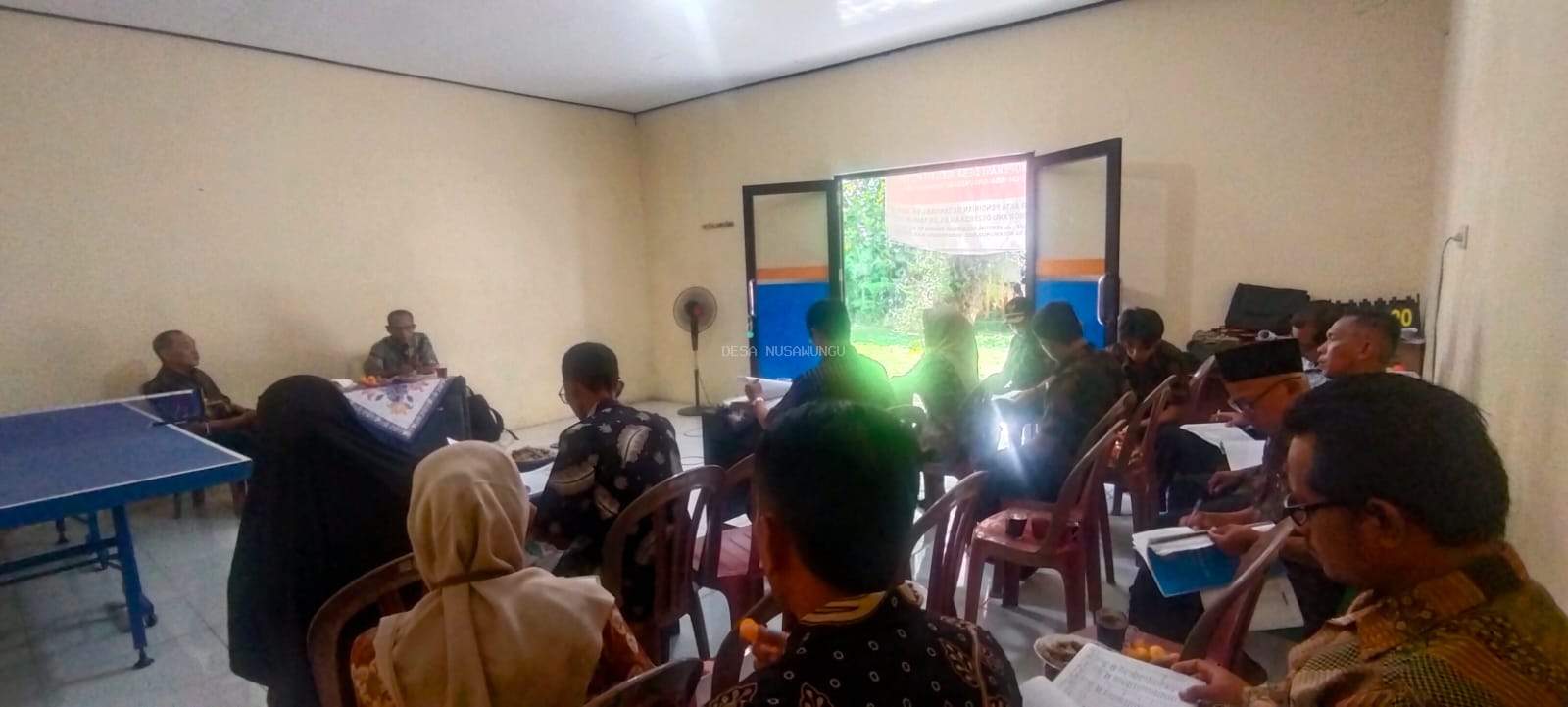 Musyawarah Bersama BPD Pembahasan Rancangan Peraturan Desa tentang APBDes Perubahan Tahun 2025